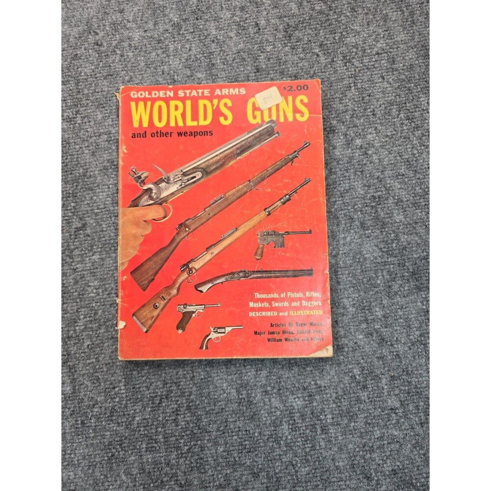 1958 GOLDEN STATE ARMS WORLD'S GUNS AND OTHER WEAPONS CATALOG WITH PRICING